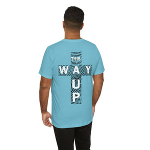 THIS WAY UP Back Logo Unisex Jersey Short Sleeve Tee