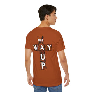 THIS WAY UP Back Logo Unisex Jersey Short Sleeve Tee