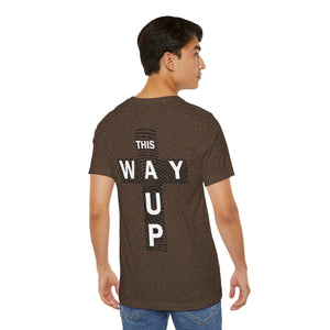 THIS WAY UP Back Logo Unisex Jersey Short Sleeve Tee