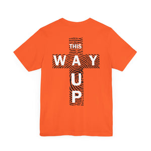 THIS WAY UP Back Logo Unisex Jersey Short Sleeve Tee