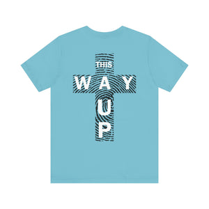 THIS WAY UP Back Logo Unisex Jersey Short Sleeve Tee