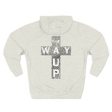 Load image into Gallery viewer, THIS WAY UP Logo Three-Panel Fleece Hoodie