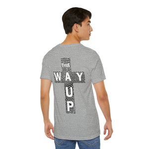 THIS WAY UP Back Logo Unisex Jersey Short Sleeve Tee