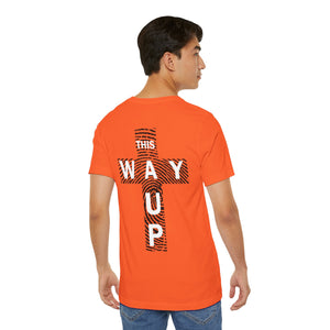 THIS WAY UP Back Logo Unisex Jersey Short Sleeve Tee