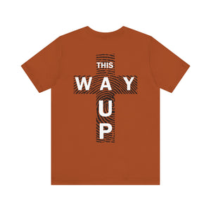 THIS WAY UP Back Logo Unisex Jersey Short Sleeve Tee