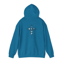 Load image into Gallery viewer, YHWH Unisex Heavy Blend™ Hooded Sweatshirt - &#39;This Way Up&#39; Inspirational Design