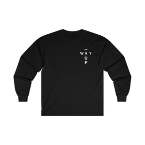 THIS WAY UP Logo Unisex Ultra Cotton Long Sleeve Tee