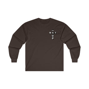 THIS WAY UP Logo Unisex Ultra Cotton Long Sleeve Tee