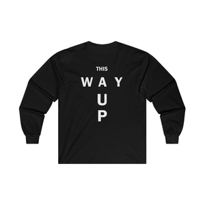 THIS WAY UP Logo Unisex Ultra Cotton Long Sleeve Tee