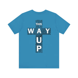 THIS WAY UP Back Logo Unisex Jersey Short Sleeve Tee