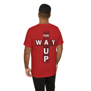 THIS WAY UP Back Logo Unisex Jersey Short Sleeve Tee