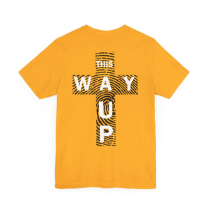 THIS WAY UP Back Logo Unisex Jersey Short Sleeve Tee