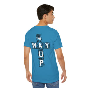 THIS WAY UP Back Logo Unisex Jersey Short Sleeve Tee