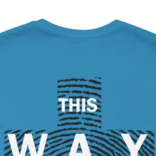 Load image into Gallery viewer, THIS WAY UP Back Logo Unisex Jersey Short Sleeve Tee