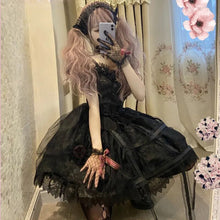 Carica l&#39;immagine nel visualizzatore di Gallery, Japanese Victorian Gothic Lolita Dress