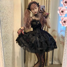 Carica l&#39;immagine nel visualizzatore di Gallery, Japanese Victorian Gothic Lolita Dress