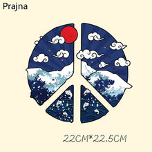 Load image into Gallery viewer, Prajna Heat Transfer Vinyl Badge Rock Band Lion Patch Thermal Iron On Transfers For Clothes Sticker Plastisol Stripes Fashion