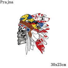 Load image into Gallery viewer, Prajna Heat Transfer Vinyl Badge Rock Band Lion Patch Thermal Iron On Transfers For Clothes Sticker Plastisol Stripes Fashion