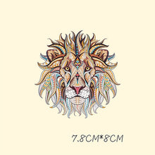 Load image into Gallery viewer, Prajna Heat Transfer Vinyl Badge Rock Band Lion Patch Thermal Iron On Transfers For Clothes Sticker Plastisol Stripes Fashion