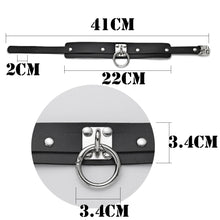 Load image into Gallery viewer, Punk Rock Gothic Chokers PU Leather