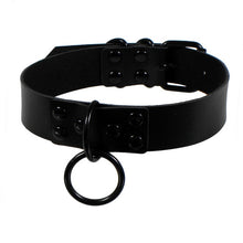 Load image into Gallery viewer, Punk Rock Gothic PU Leather Heart Round Spike Rivet Studded Choker