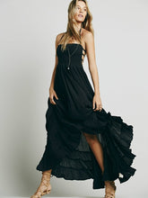 Load image into Gallery viewer, Bohemian Beach Holiday Long Backless Dress