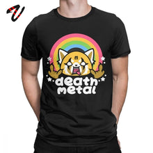 Load image into Gallery viewer, Death Metal Aggretsuko Aggressive Retsuko Funny T Shirt