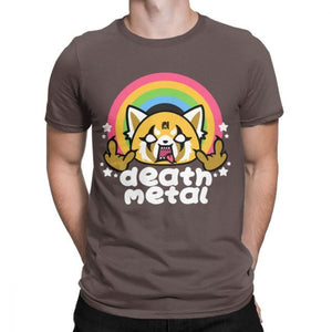 Death Metal Aggretsuko Aggressive Retsuko Funny T Shirt