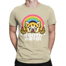 Load image into Gallery viewer, Death Metal Aggretsuko Aggressive Retsuko Funny T Shirt