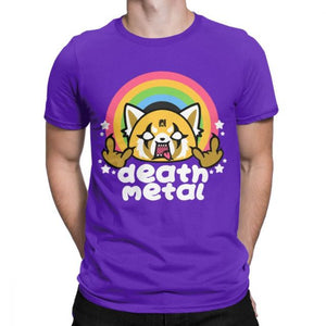 Death Metal Aggretsuko Aggressive Retsuko Funny T Shirt