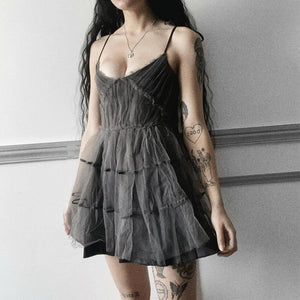 AltGirl Dark Gothic Elegant Dress