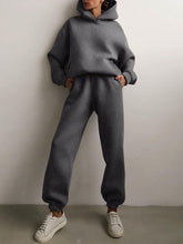 Load image into Gallery viewer, Casual Solid Tracksuit Two Piece Sets