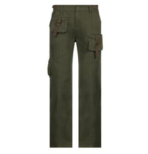 Carica l&#39;immagine nel visualizzatore di Gallery, Gothic/Emo/Alt Low Waist Baggy Cyber Cargo Pants