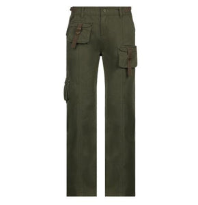 Gothic/Emo/Alt Low Waist Baggy Cyber Cargo Pants