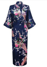 Load image into Gallery viewer, Beautiful Silk Kimono Robe