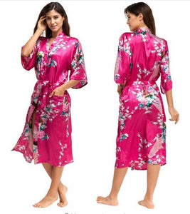 Beautiful Silk Kimono Robe