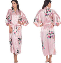 Load image into Gallery viewer, Beautiful Silk Kimono Robe