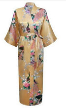 Load image into Gallery viewer, Beautiful Silk Kimono Robe