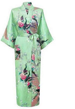 Load image into Gallery viewer, Beautiful Silk Kimono Robe